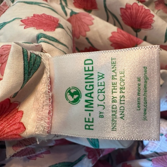 J. Crew Floral Maxi Dress - Red and Pink - Picture 3 of 12